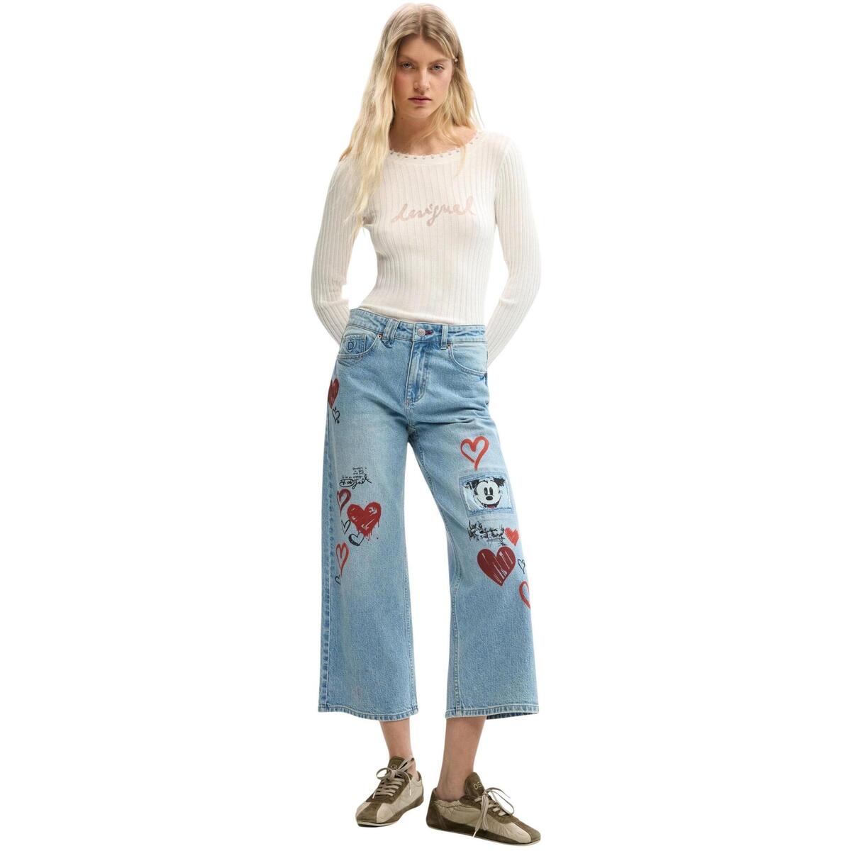 Tζιν σε ίσια γραμή Desigual HERRY_ 26SWDD16