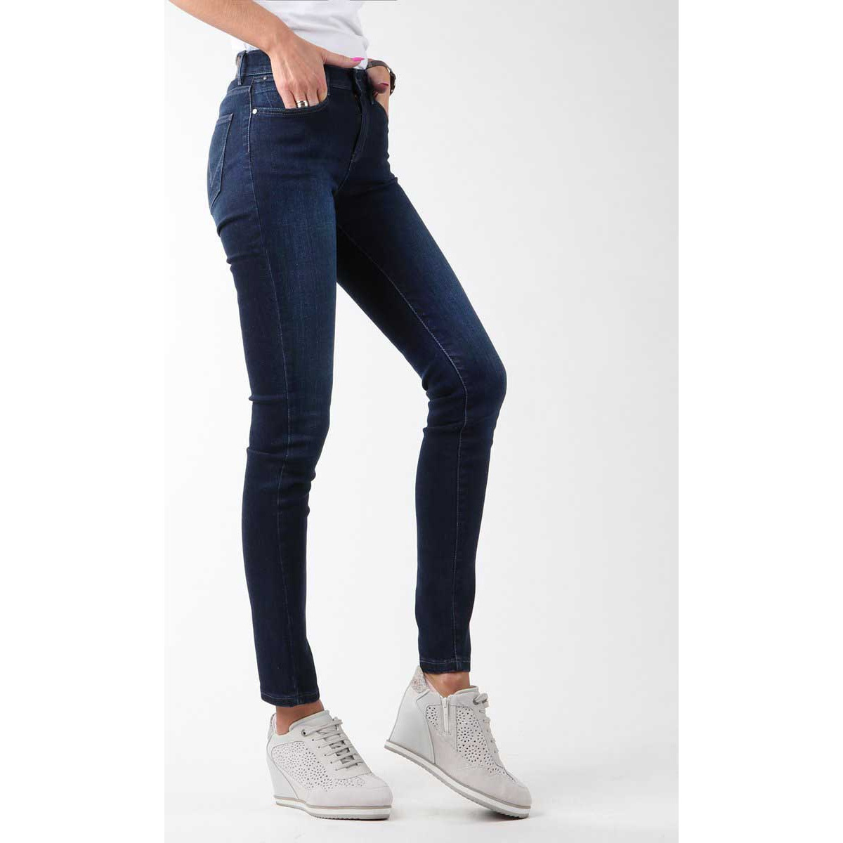 Skinny jeans Wrangler High Rise Skinny Subtle Blue W27HX786N
