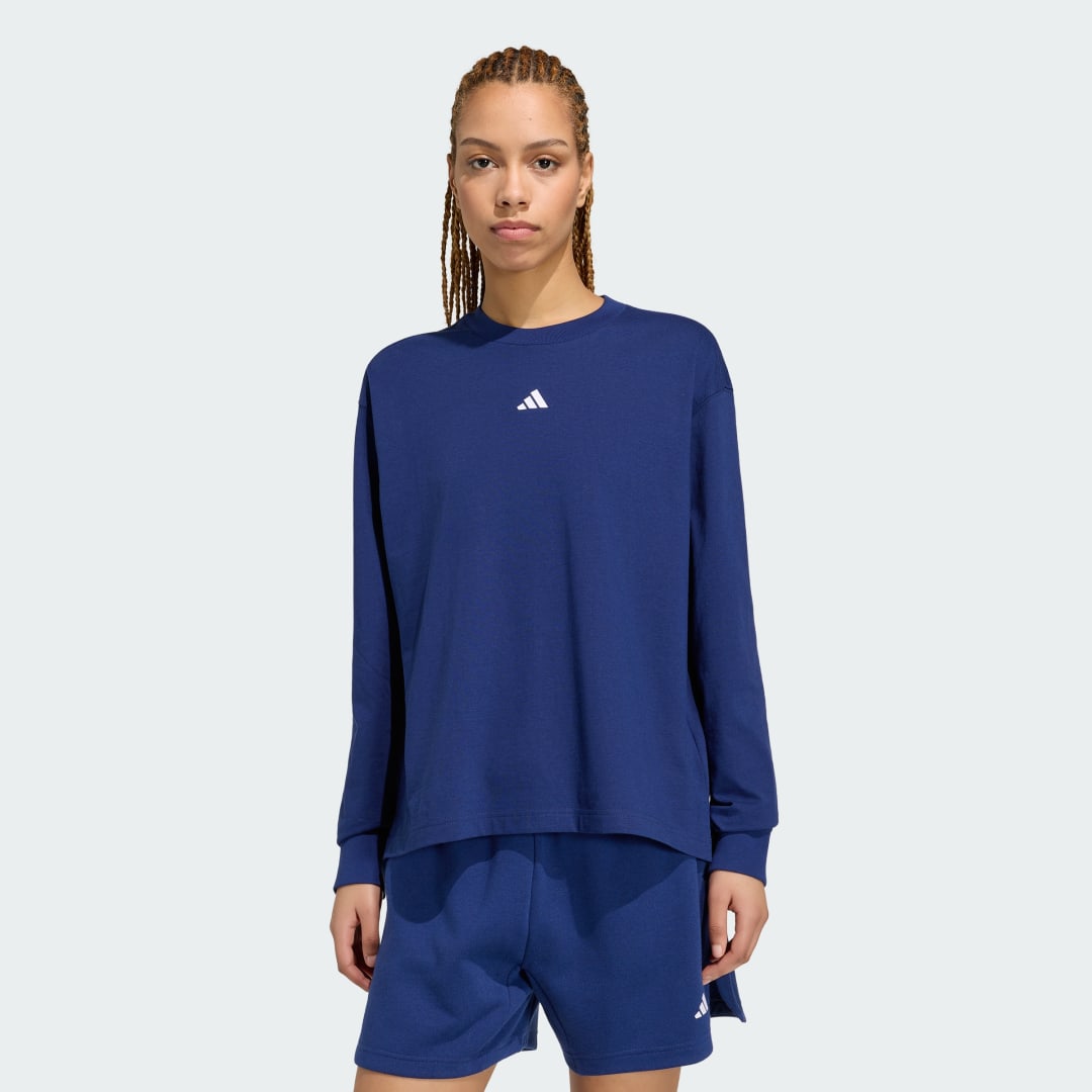 3 STRIPES STUDIO BOYFRIEND ΜΑΚΡΥΜΑΝΙΚΗ ΜΠΛΟΥΖΑ