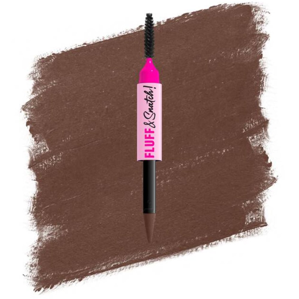 Nyx Professional Makeup Fluff & Snatch Brow Powder Pen Στυλό Φρυδιών Διπλής Χρήσης για Γέμισμα & Σχηματισμό με Φυσικό & Απαλό Ματ Αποτέλεσμα 1g