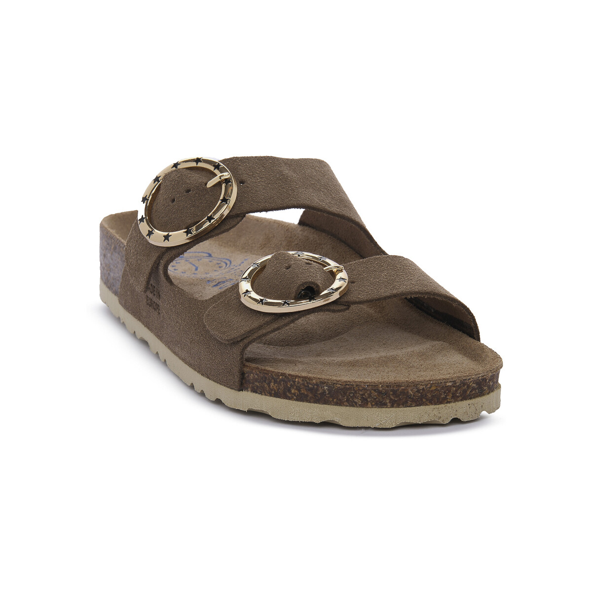 Mules Valleverde TAUPE FUSSBETT