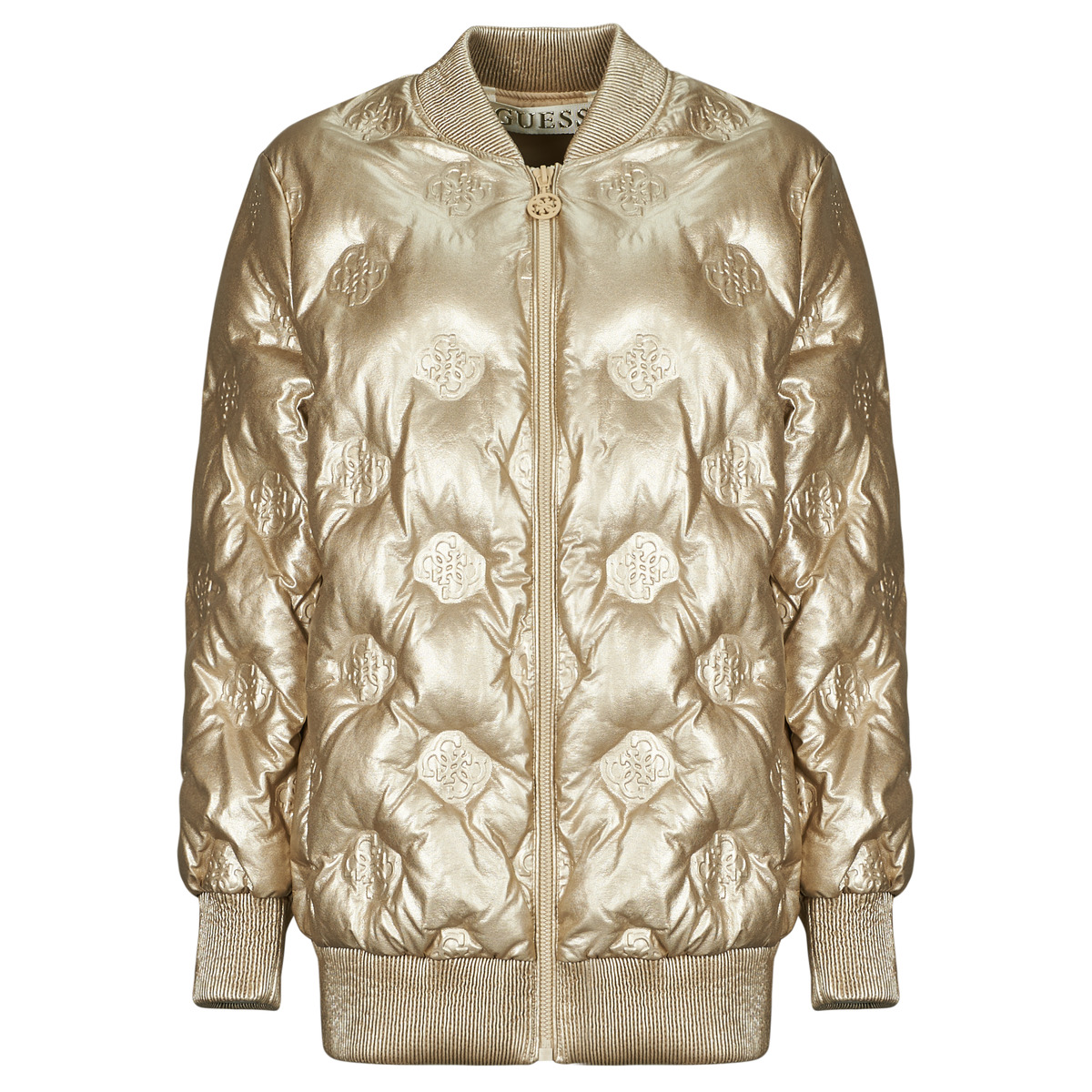 Μπουφάν Guess MARIANNE PEONY LONG BOMBER