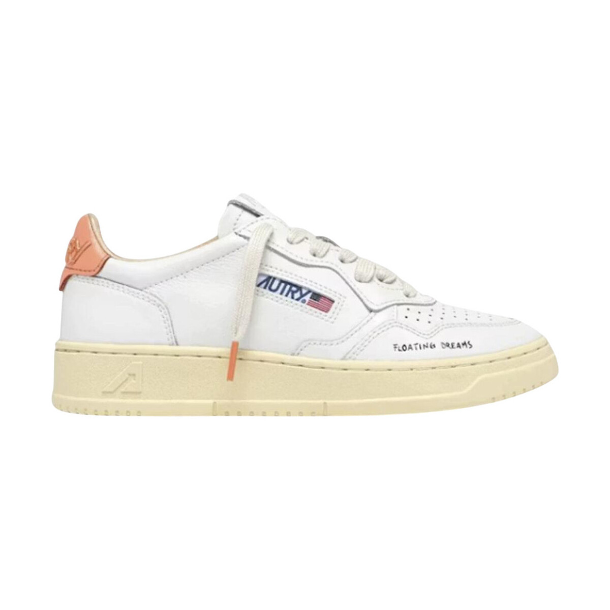 Xαμηλά Sneakers Autry Medalist DL White Peach Pink (Women's)
