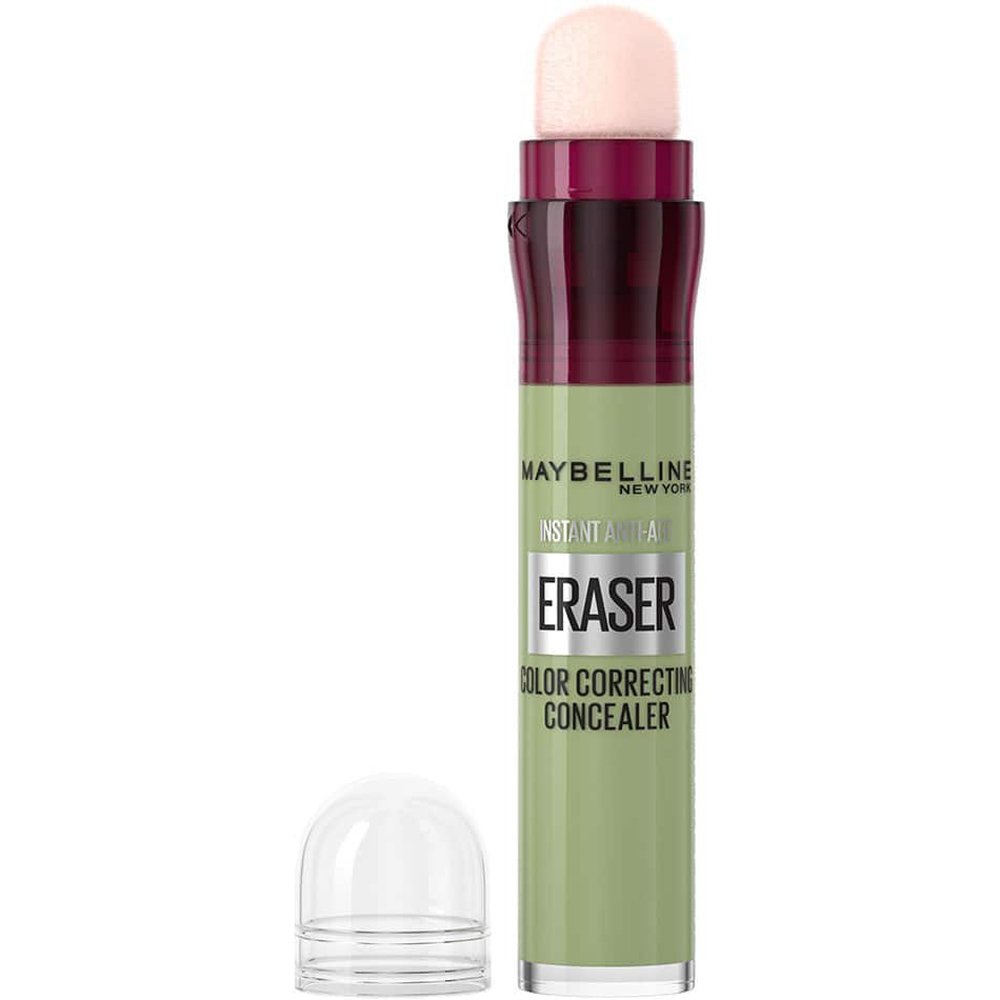 Maybelline Instant Eraser Age Rewind Color Correcting Concealer με Concealer με Ενσωματωμένο Σφουγγαράκι για Αλάνθαστη Χρωματική Διόρθωση 6.8ml - Green