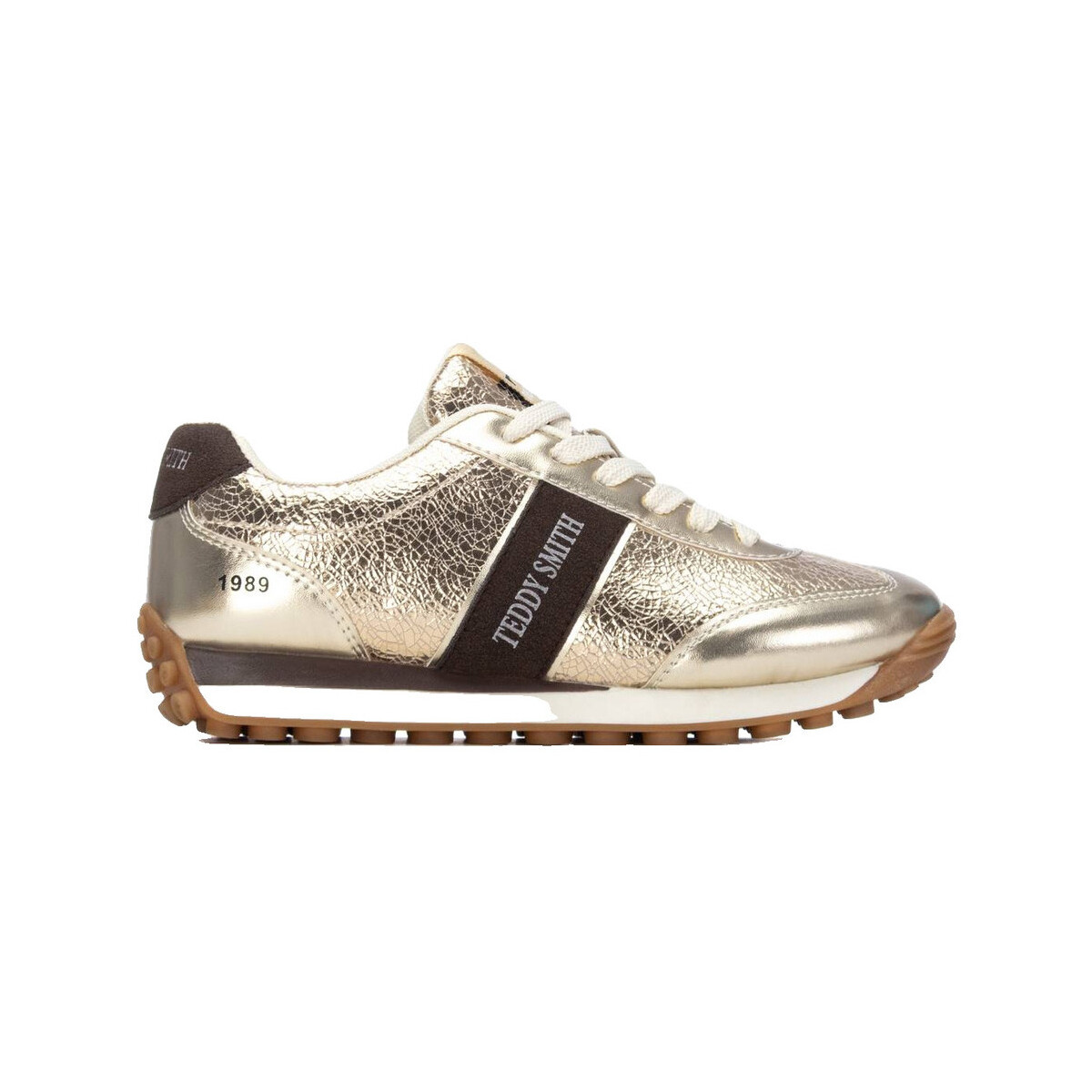 Xαμηλά Sneakers Teddy Smith Baskets Baskets dorées en matériaux synthétiques