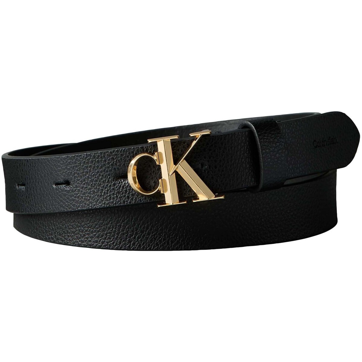 Ζώνη Calvin Klein Jeans Facet Ck Buckle Pebble Strap 25M