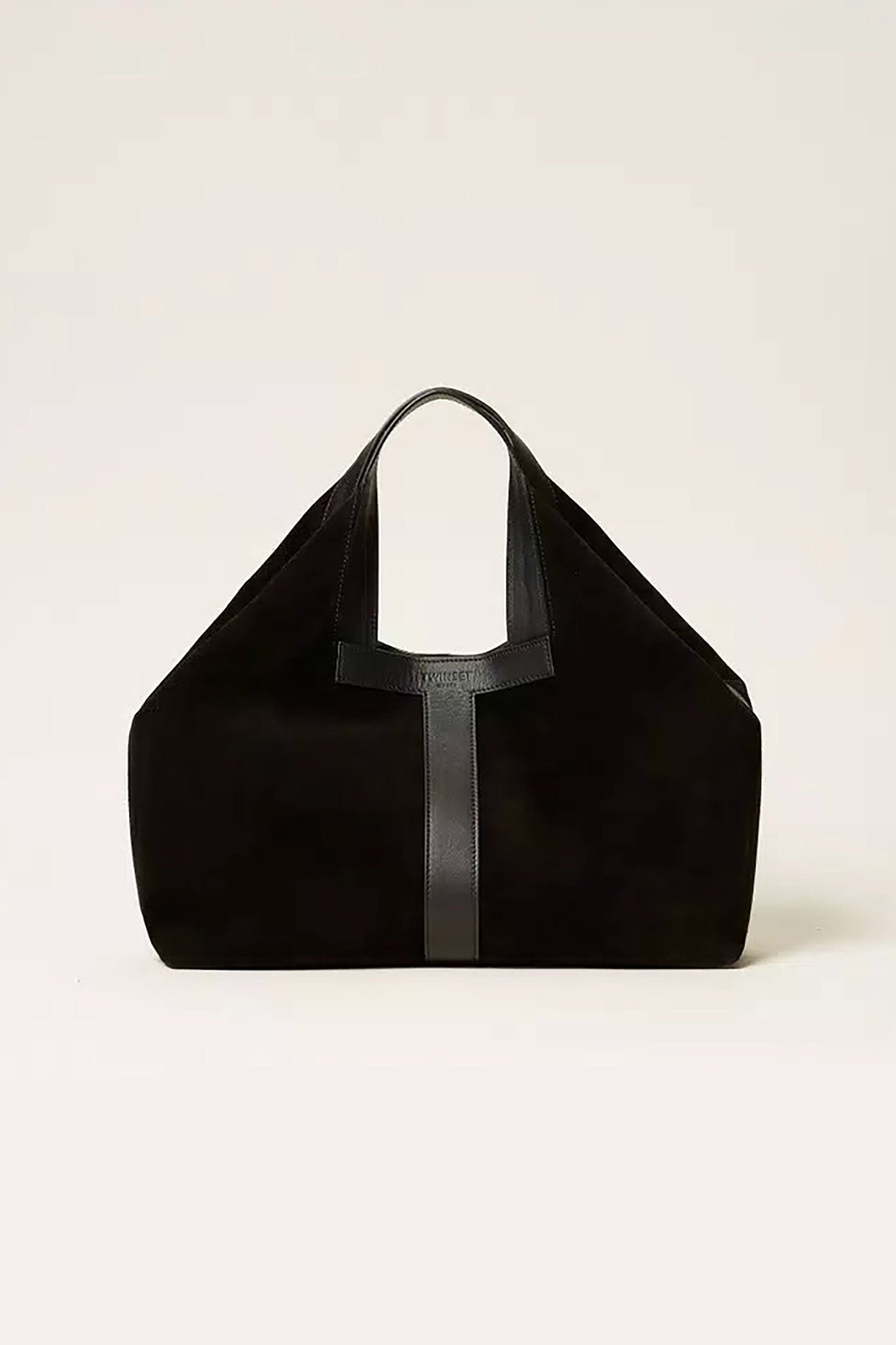 Twinset γυναικεία τσάντα ώμου shopper suede | ONE SIZE