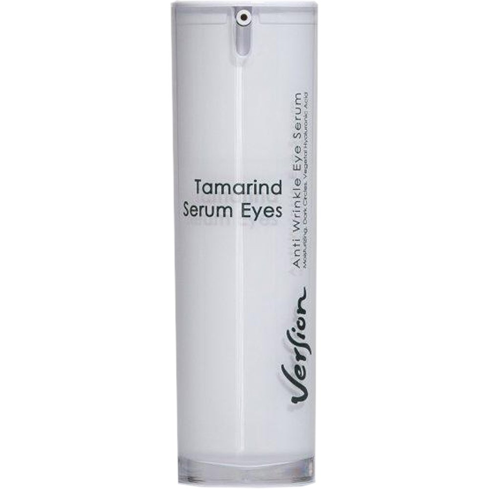 Version Tamarind Eyes Serum Αντιρυτιδικός, Ενυδατικός & Συσφιγκτικός Ορός Ματιών με Ταμάρινθο που Εξαφανίζει Σταδιακά τους Μαύρους Κύκλους 30ml