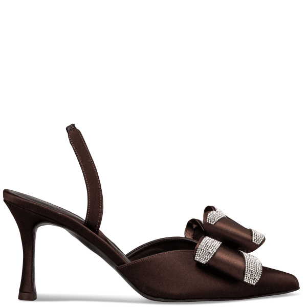 BOW-SLINGBACK PUMPS