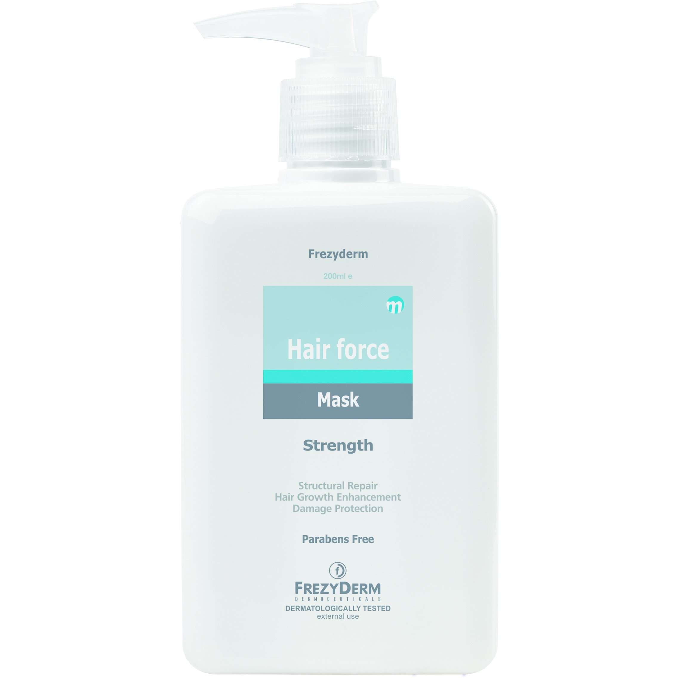 Frezyderm Hair Force Mask Τριχοτονωτική Μάσκα Θρέψης & Ενδυνάμωσης 200ml