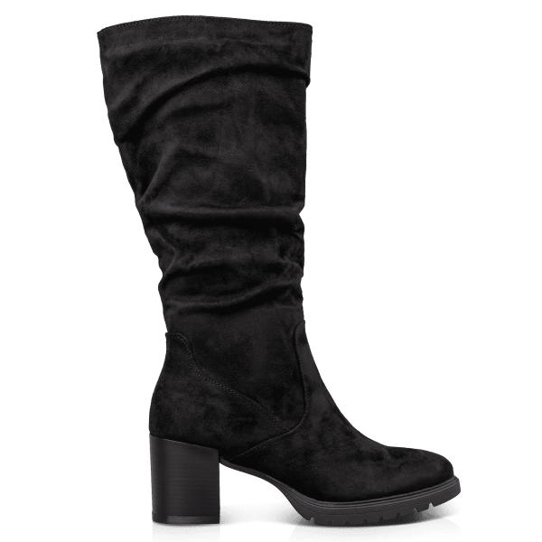 BLOCK MID-HEELED BOOTS
