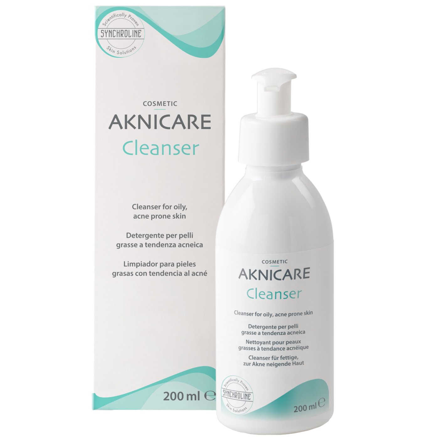 Synchroline Aknicare Cleanser Καθαριστικό για Λιπαρό Δέρμα με Τάση Ακμής 200ml