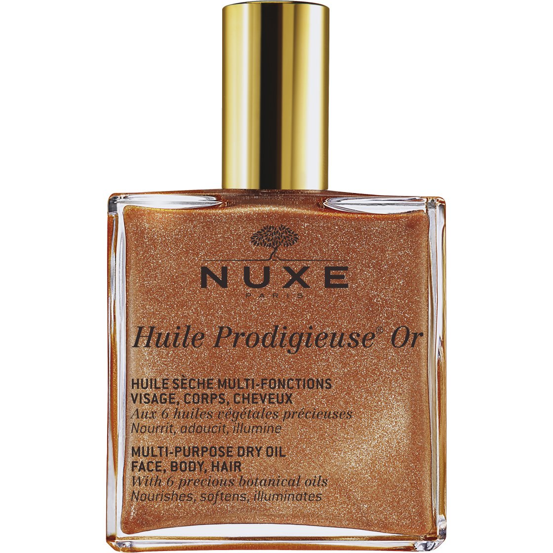 Nuxe Huile Prodigieuse OR Dry Oil Ξηρό Λάδι Ενυδάτωσης & Λάμψης για Πρόσωπο - Σώμα - Μαλλιά με Χρυσαφένια Λάμψη 50ml