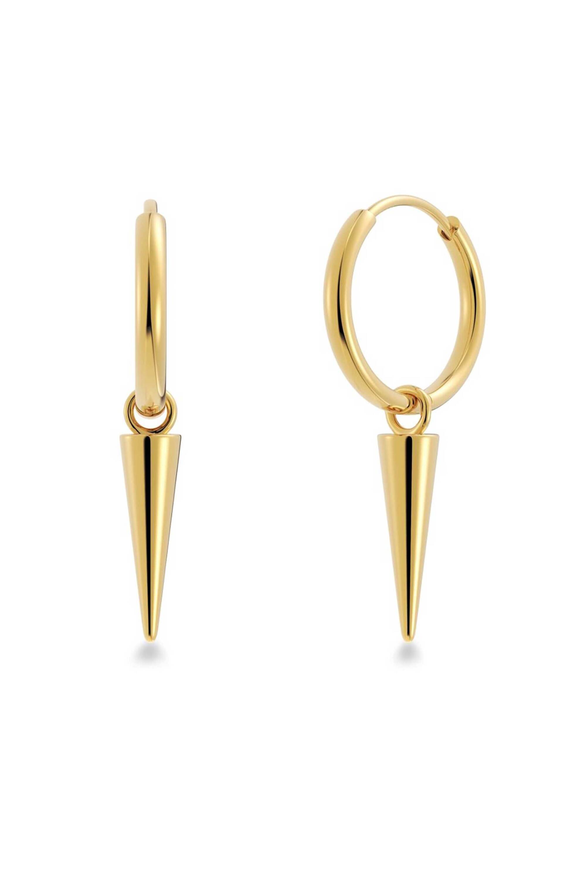 EDBLAD γυναικεία σκουλαρίκια "Peak Hoops Gold"