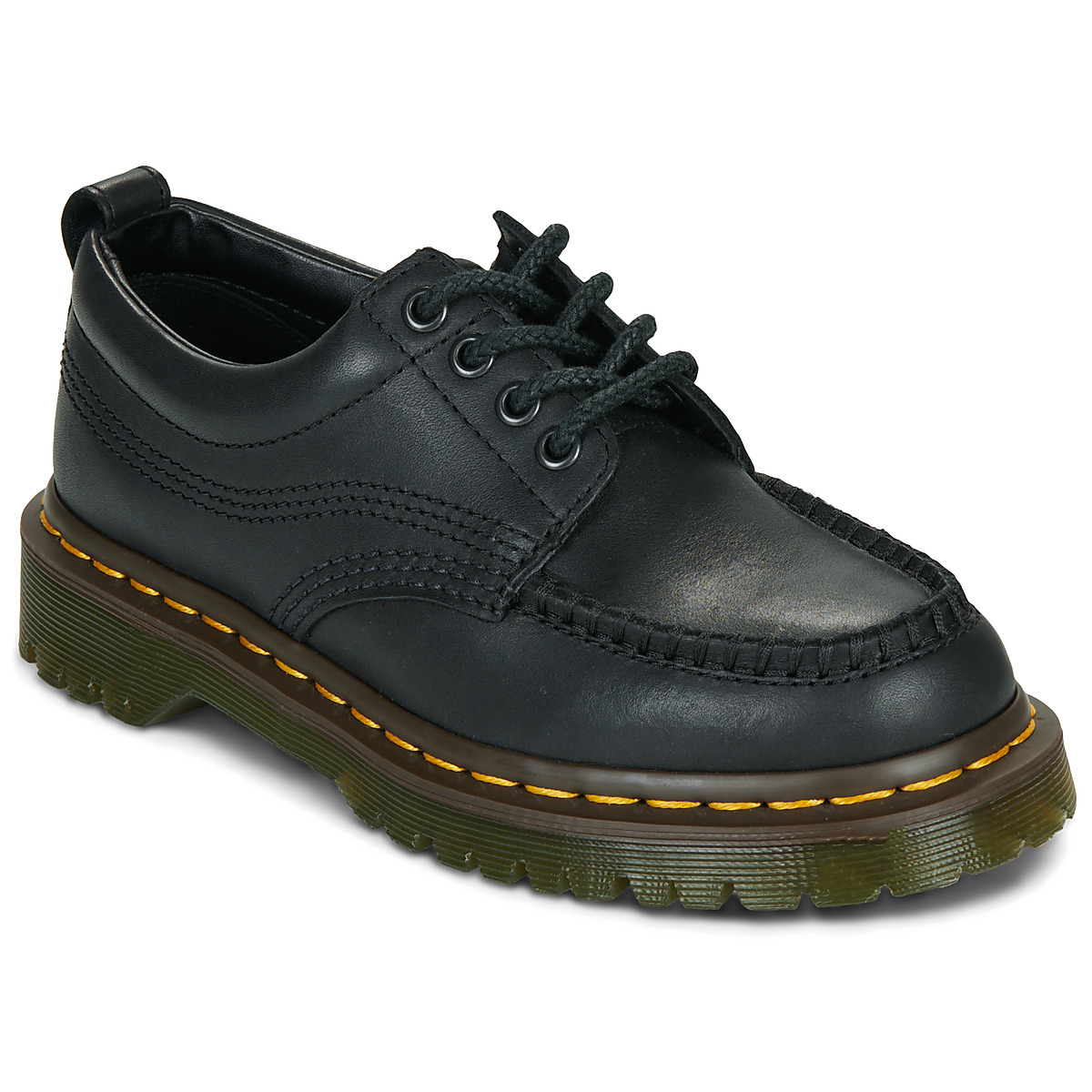 Derbies Dr. Martens LOWELL BLACK CRAZY HORSE
