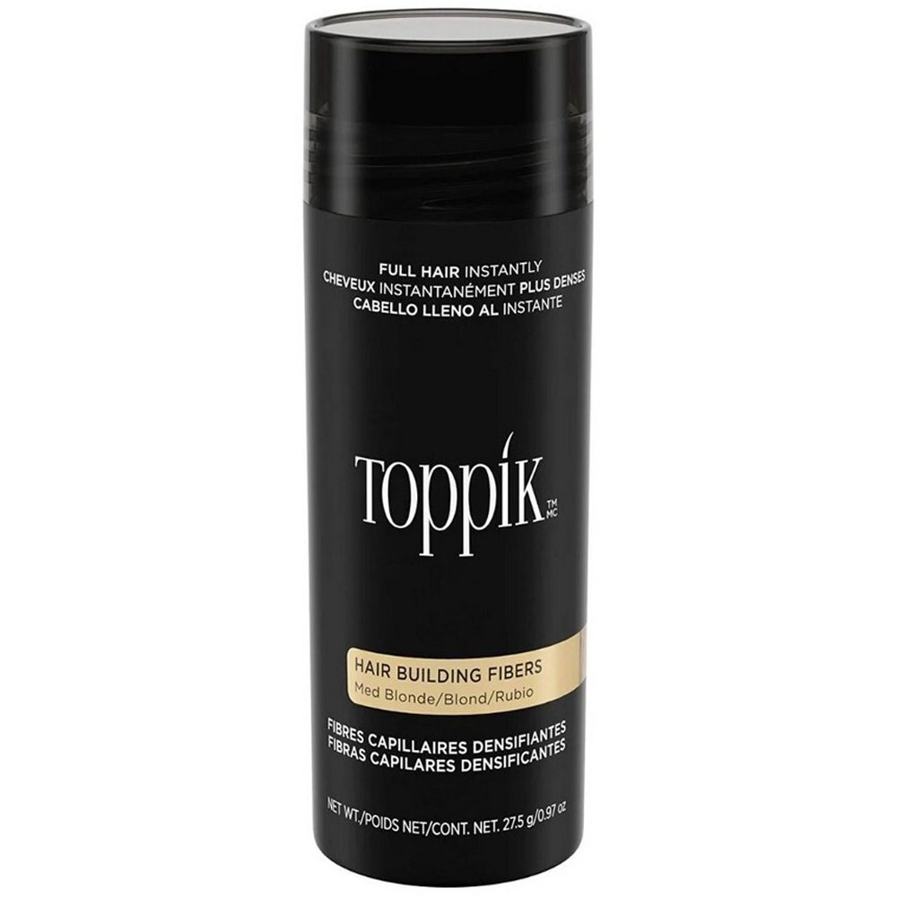 Toppik Hair Building Fibers Ίνες Κάλυψης Αραίωσης Μαλλιών με Κερατίνη 27.5g - Medium Blonde
