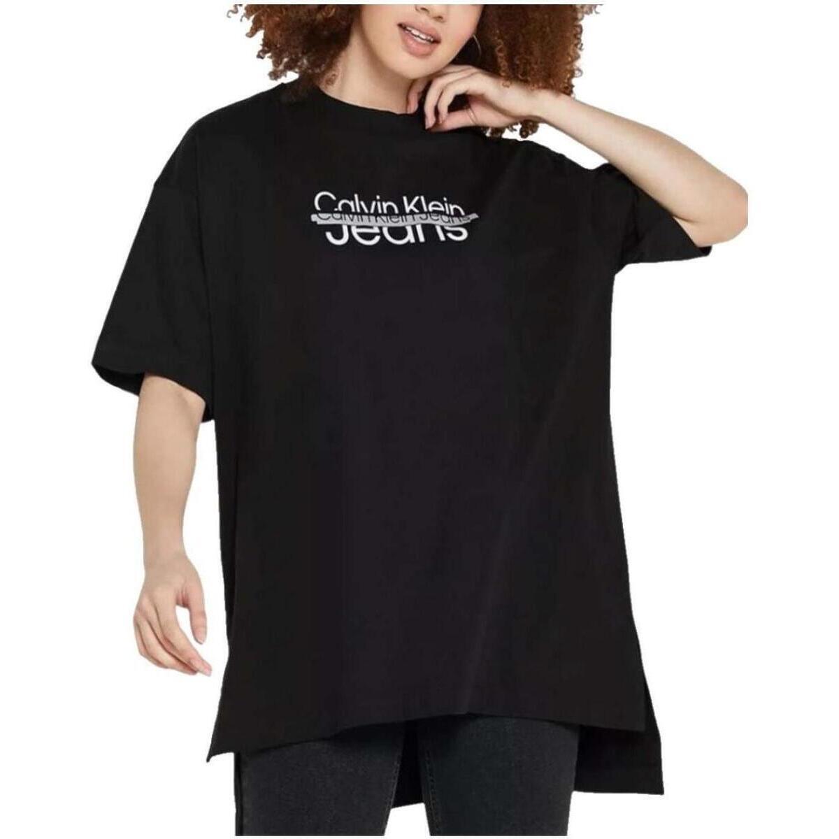 T-shirt με κοντά μανίκια Calvin Klein Jeans J20J220513 BEH