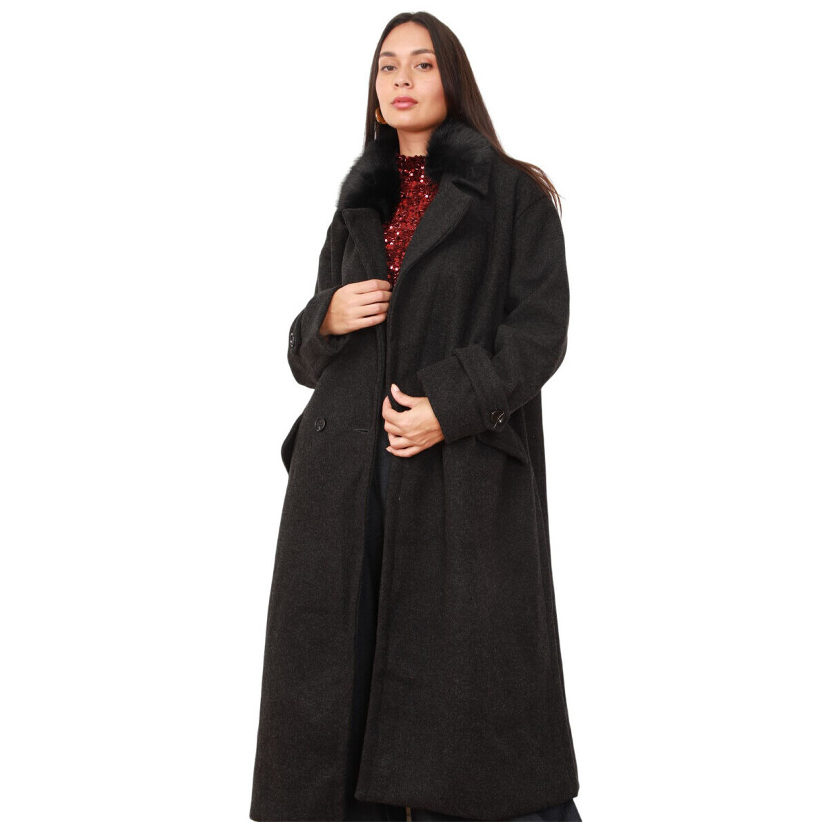 Παλτό La Modeuse 77006_P182515