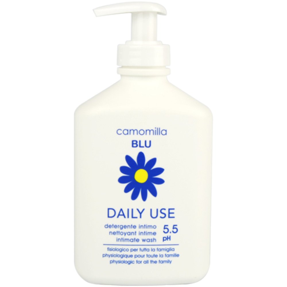 Camomilla Blu Daily Use Intimate Wash Απαλό Λοσιόν Καθαρισμού με Φυσιολογικό pH για την Ευαίσθητη Περιοχή με Εκχύλισμα Χαμομηλιού με Αντλία​​​​​​​ 300ml