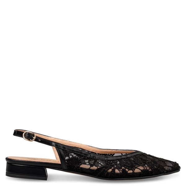 SLINGBACK LOW PUMPS