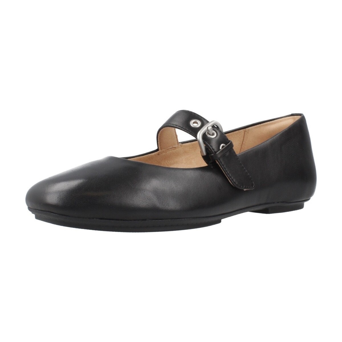 Μπαλαρίνες FitFlop Delicato Leather Mary Janes Black