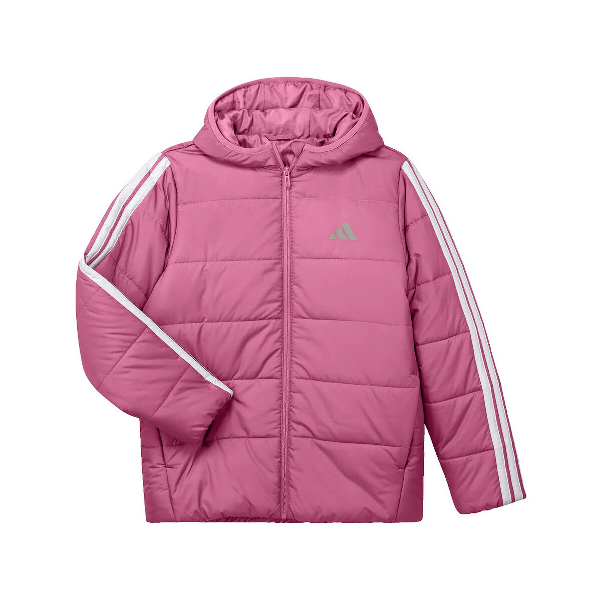 Μπουφάν adidas Veste Essentials 3 Stripes matelassée rose