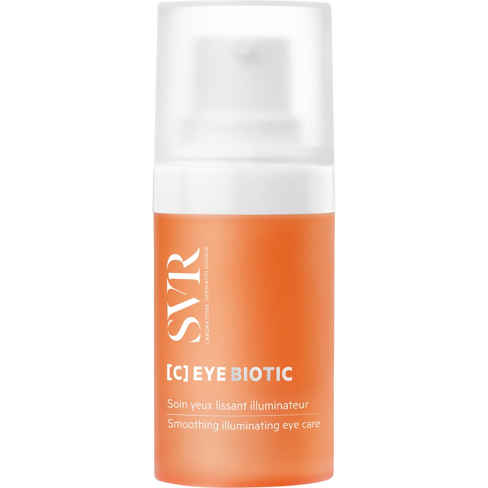 SVR [C] Eye Biotic Smoothing Illuminating Care Eye Λεπτόρευστη Κρέμα Ματιών με 5% Βιταμίνη C Αντιμετώπιση των Μαύρων Κύκλων & των Λεπτών Γραμμών 15ml