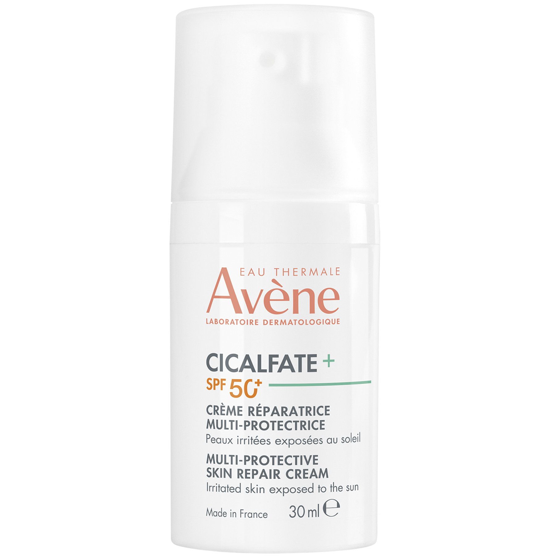 Avene Cicalfate+ Multi-Protective Skin Repair Cream Spf50+ Καταπραϋντική & Επανορθωτική Κρέμα Πολύ Υψηλής Προστασίας 30ml
