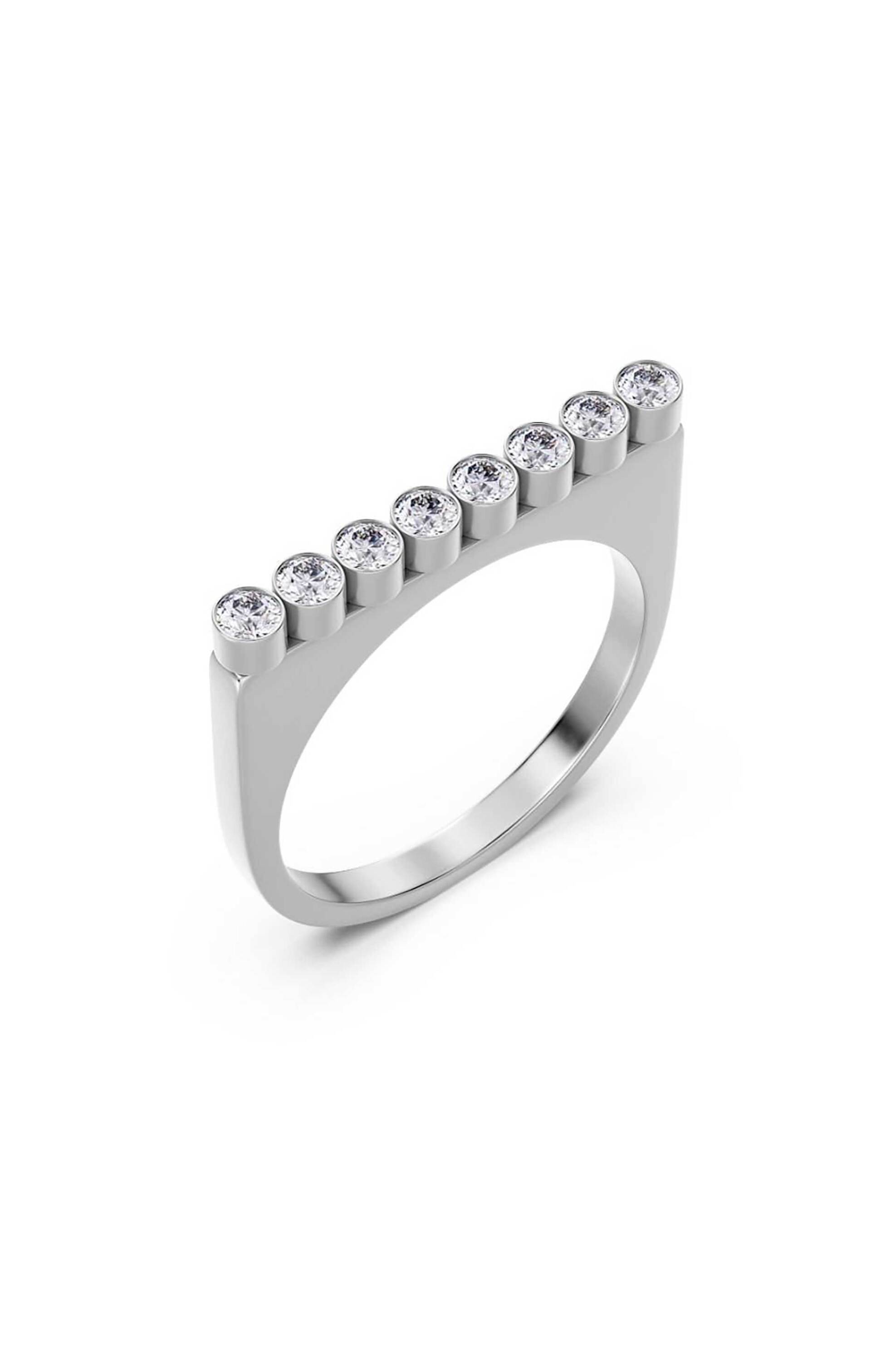 EDBLAD γυναικείο δαχτυλίδι "Twiggy CZ Steel M"