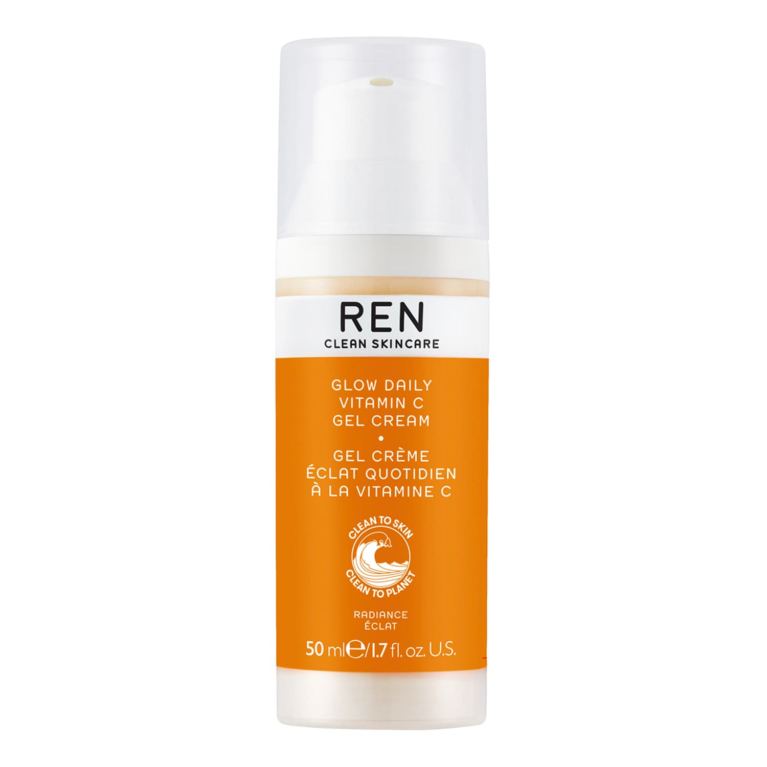 Ren Clean Skincare - Glow Daily Vitamin C Gel Cream - Hydrating face care | 50 ml