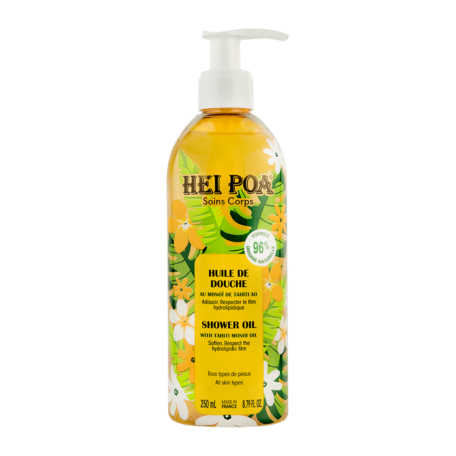 Shower Oil With Tahiti Monoi Oil 250ml