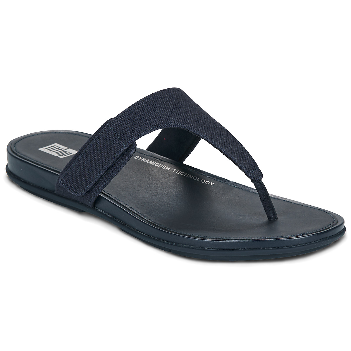 Σαγιονάρες FitFlop GRACIE ADJUSTABLE CANVAS TOE-POST SANDALS