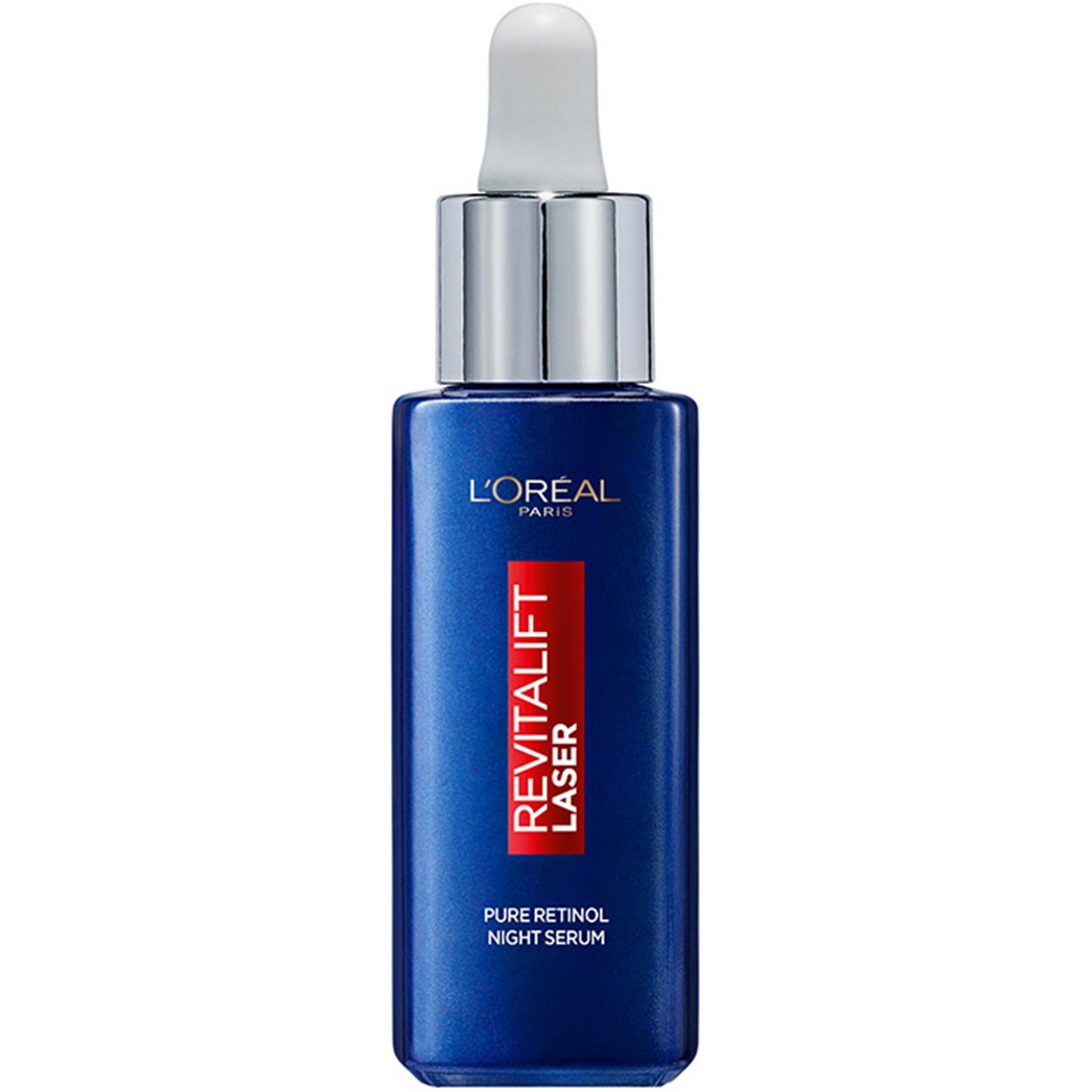 L'Oreal Paris Revitalift Laser Pure Retinol Night Serum for Deep Wrinkle Ορός Νυκτός Προσώπου με Ρετινόλη για Ορατή Μείωση των πιο Βαθιών Ρυτίδων & Σημαδιών Γήρανσης της Επιδερμίδας 30ml