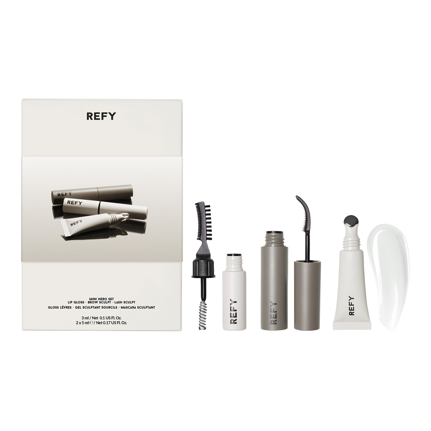 Refy - Mini Hero Set - Τα απαραίτητα σε συσκευασία ταξιδιού | 5 ml