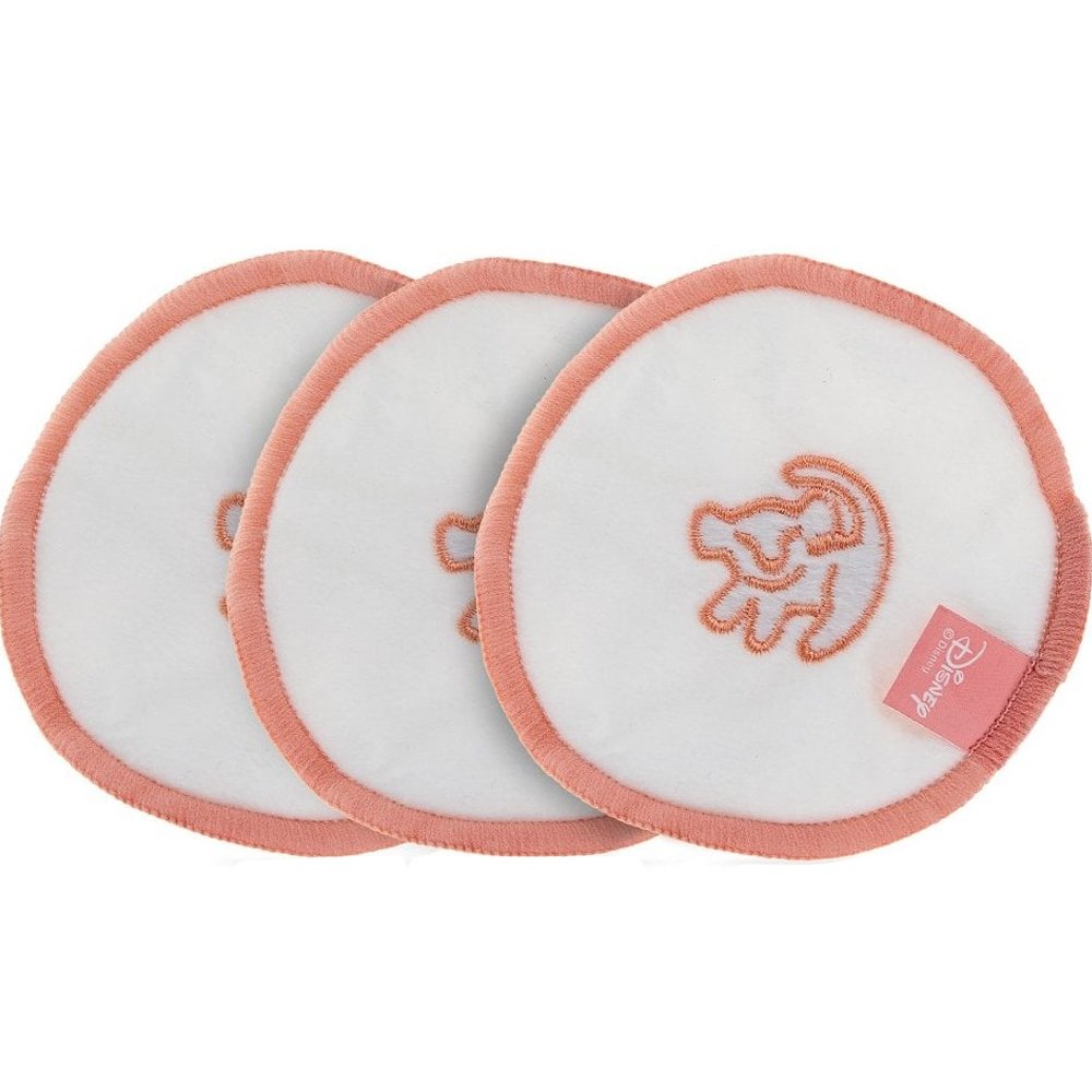 Mad Beauty Disney The Lion King Simba Reusable Makeup Remover Pads Επαναχρησιμοποιούμενοι Δίσκοι Ντεμακιγιάζ Εμπνευσμένοι Από το Χαρακτήρα Simba της Disney Κωδ 99677, 3 Τεμάχια