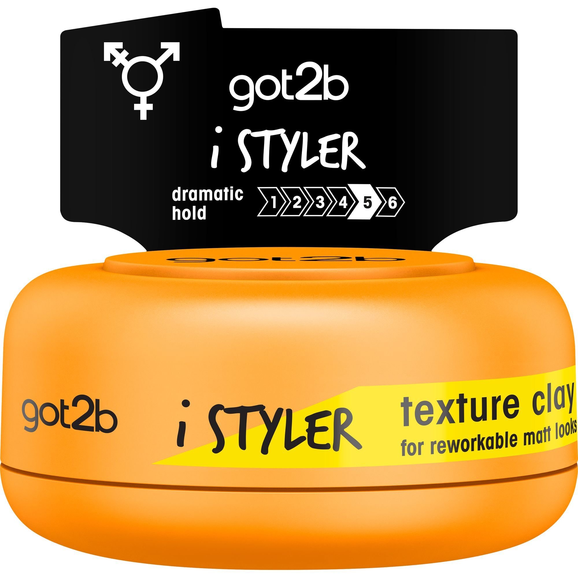 Schwarzkopf Got2b i Styler Texture Clay Πηλός Διαμόρφωσης Μαλλιών 75ml