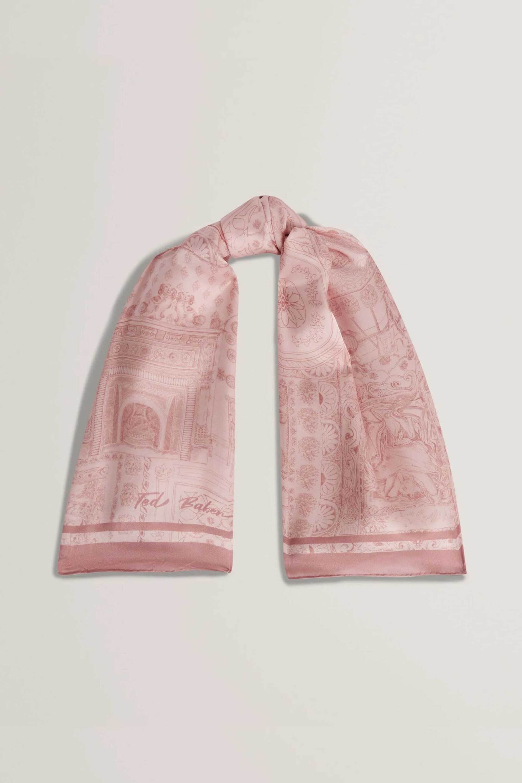 Ted Baker γυναικείο φουλάρι μεταξωτό "Kennee" | ONE SIZE