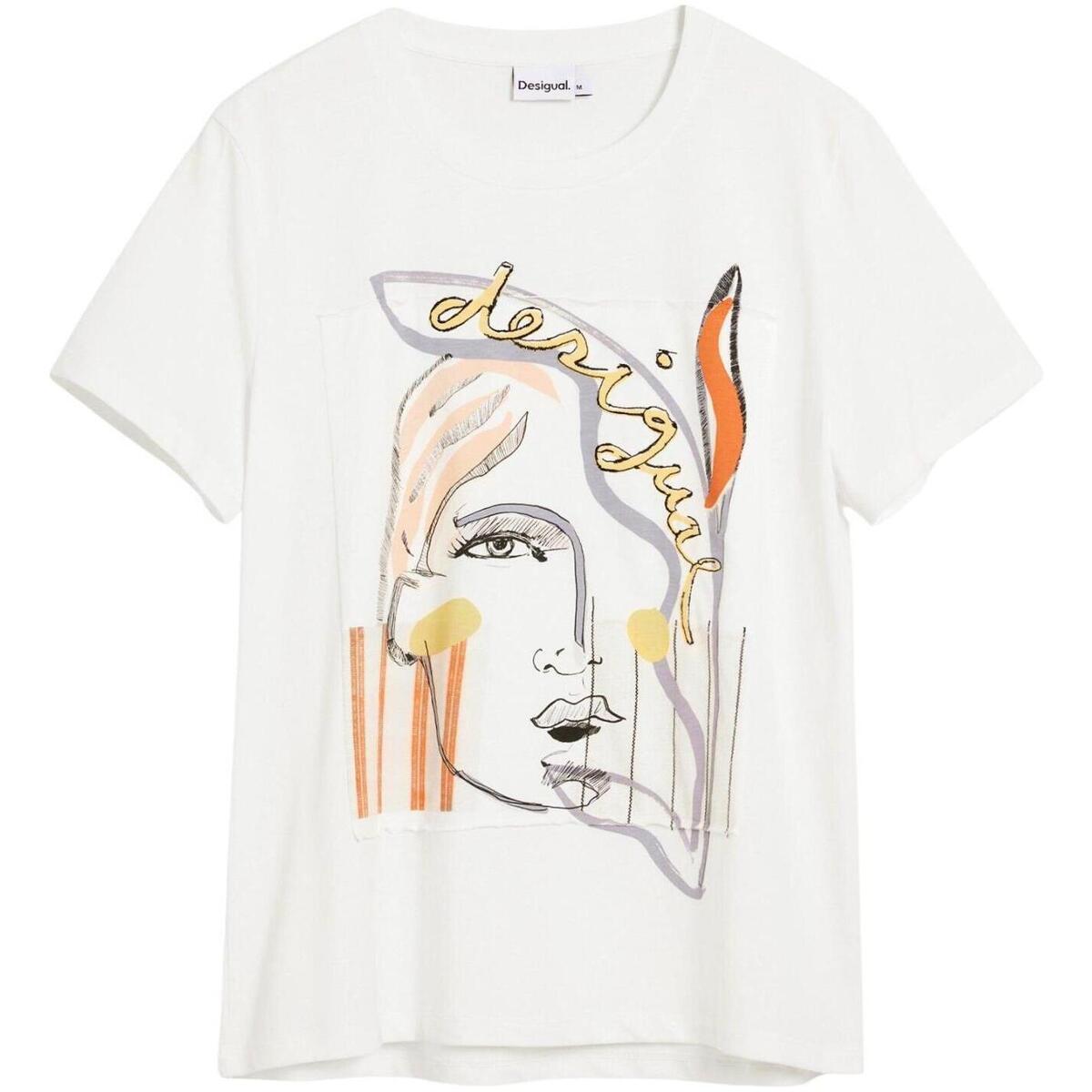 T-shirt με κοντά μανίκια Desigual TS_VILMA 26SWTK51