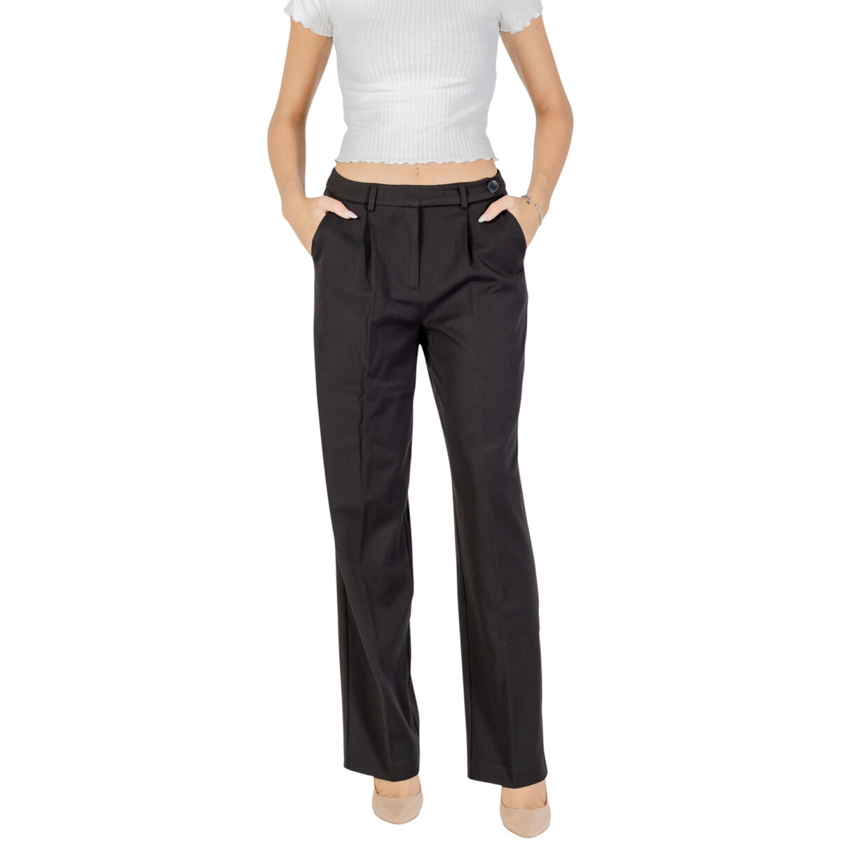 Παντελόνια Chino/Carrot Only ONLSULAJMA LIFE HW STR PANT CC TLR 15351108