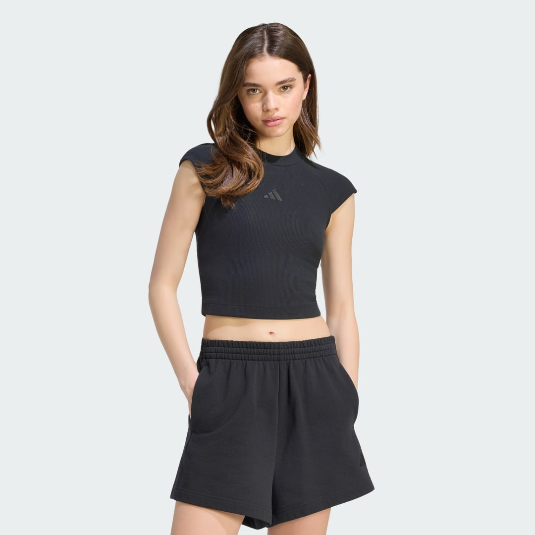 ΜΠΛΟΥΖΑ ADIDAS KIT SMALL LOGO RIB