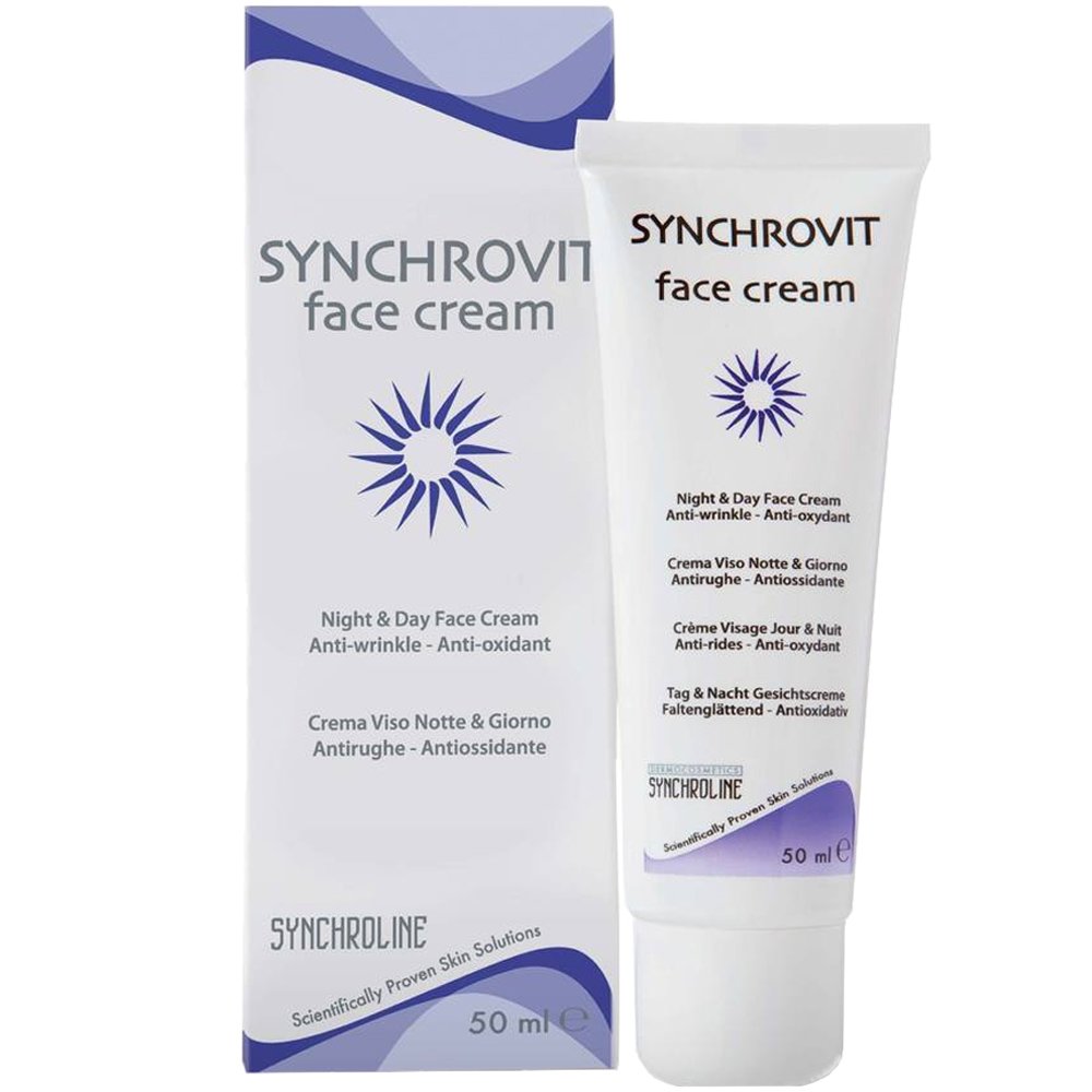 Synchroline Synchrovit Face Cream Κρέμα Ειδικής Αντιρυτιδικής Σύνθεσης για Πρόληψη & Καταπολέμηση των Ρυτίδων 50ml