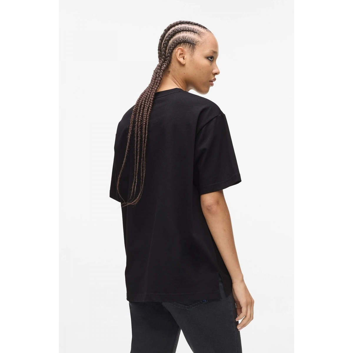 T-shirt με κοντά μανίκια Karl Lagerfeld KLJ RELAXED KARLISM TEE