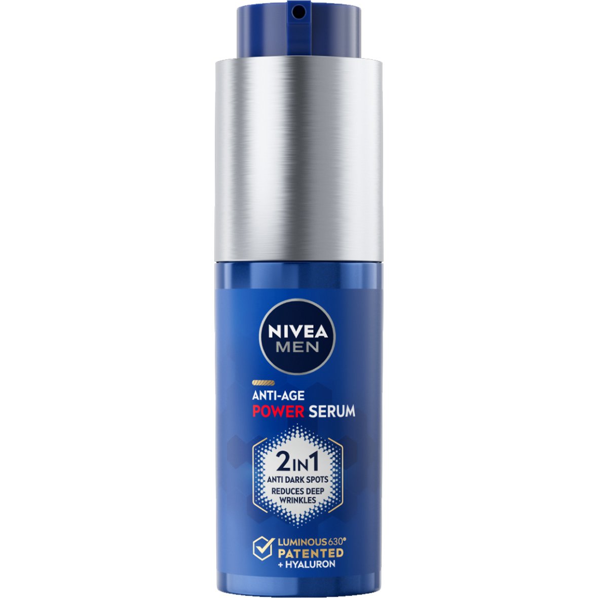 Nivea Men 2in1 Anti-Age Power Serum Προσώπου για Πανάδες, Μείωνει τις Ρυτίδες & Χαρίζει Νεανική Όψη 30ml