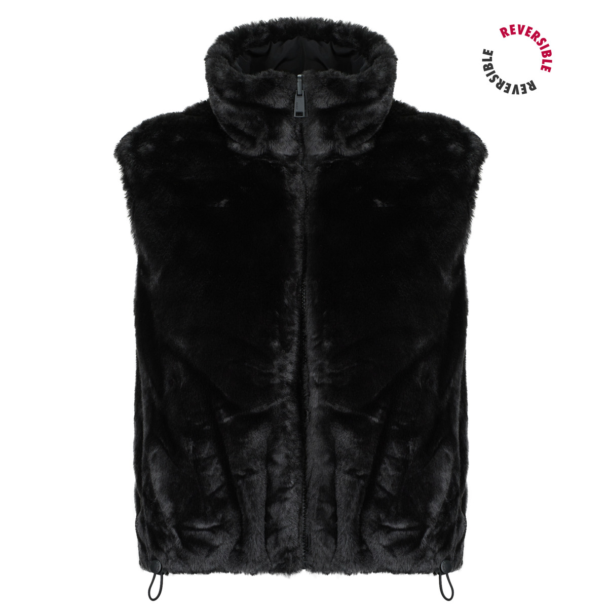 Χοντρό μπουφάν Only ONLDANA FAUX FUR REV.WAISTCOAT
