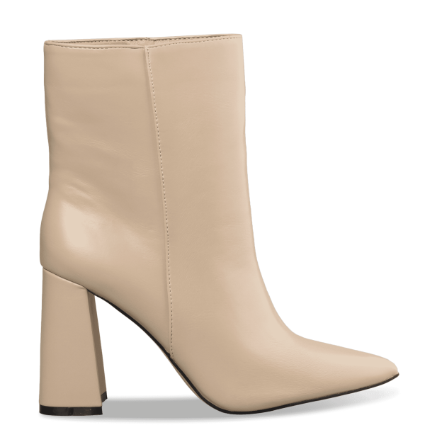 POINTY BLOCK HEEL BOOTIES