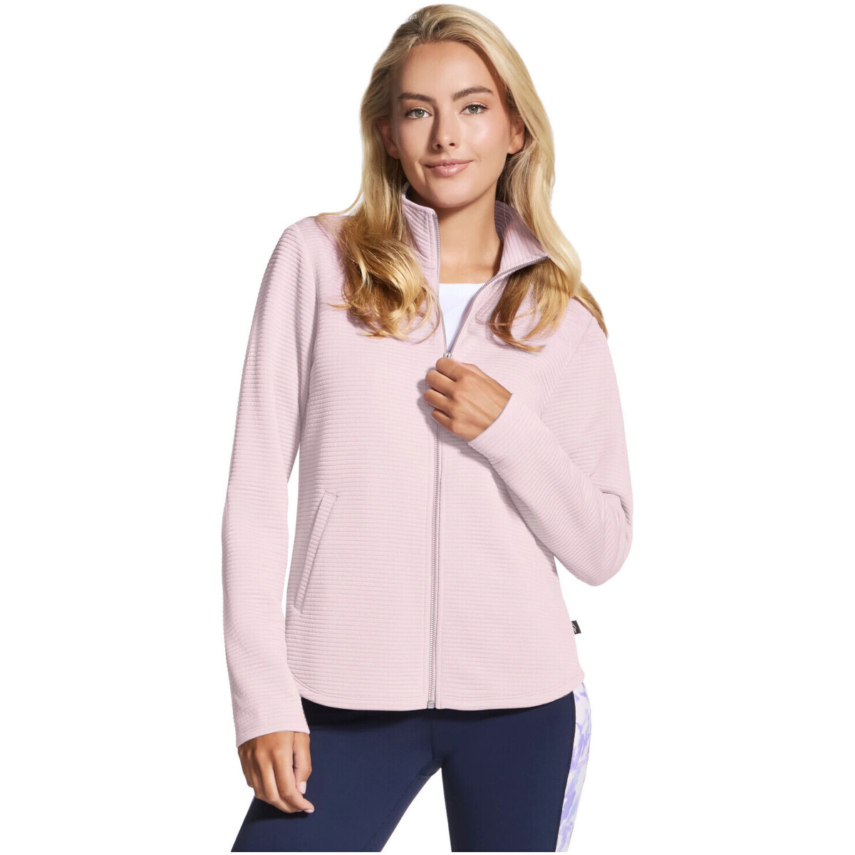 Ζακέτα Skechers The Hoodless Hoodie GoWalk Shine Jacket