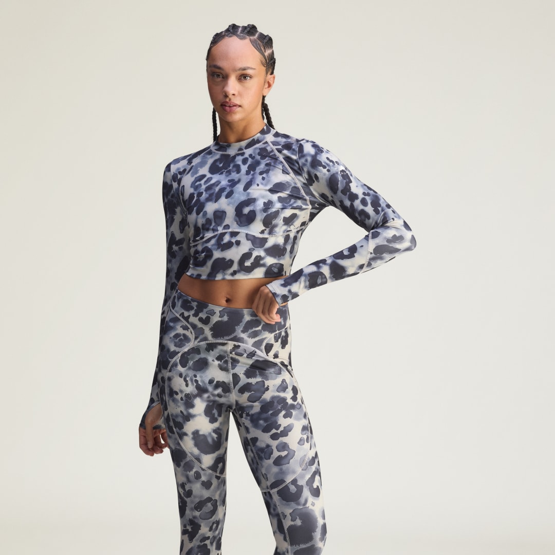 Crop top adidas by Stella McCartney Training Longsleeve Printed