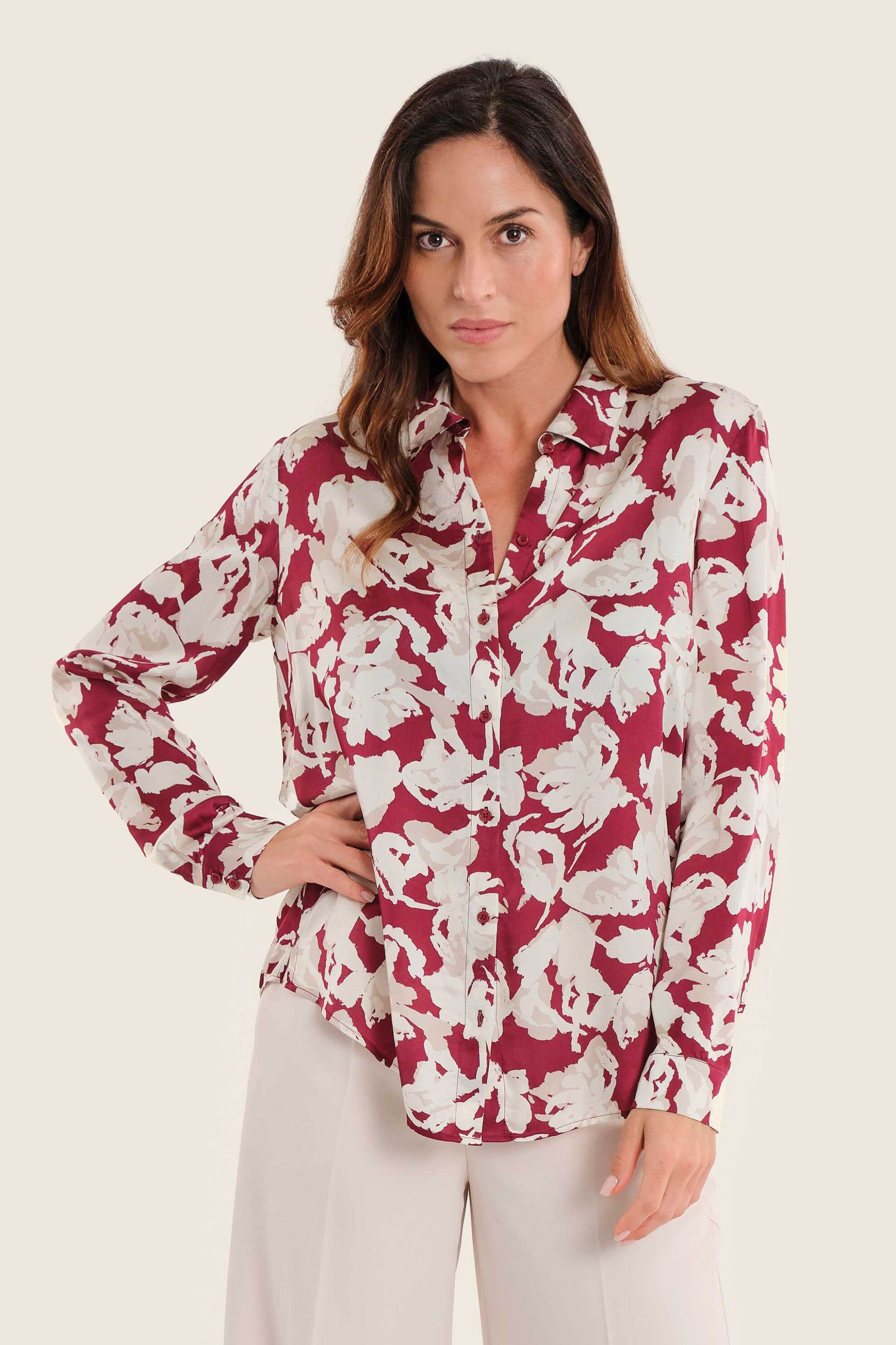 Gerry Weber γυναικείο πουκάμισο με floral print