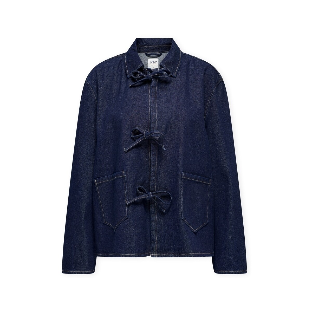 Πουκάμισα Only Thille Jacket - Dark Blue Denim