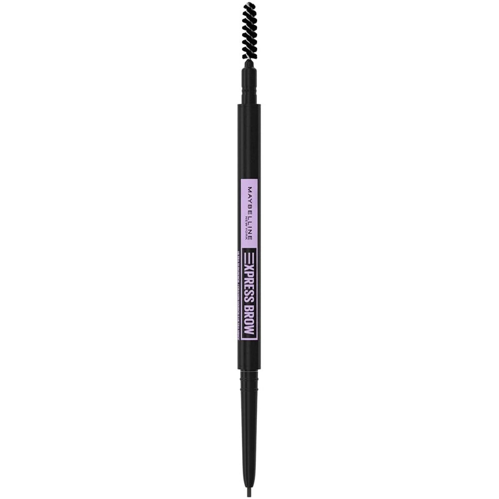 Maybelline Express Brow Ultra Slim Pencil Μολύβι Φρυδιών με Απαλή Σύνθεση που Γλιστράει με Πολύ Λεπτή Μύτη που δε Σπάει 4g - Black Brown